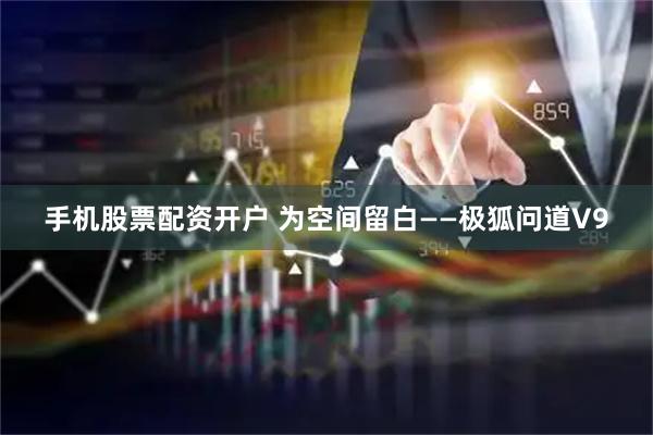 手机股票配资开户 为空间留白——极狐问道V9